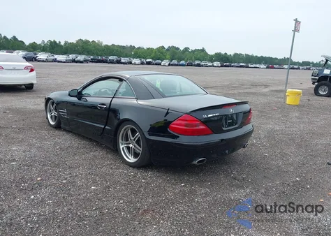 2003 Mercedes-Benz Sl 500 из США, поврежденный, VIN WDBSK75F43F014721